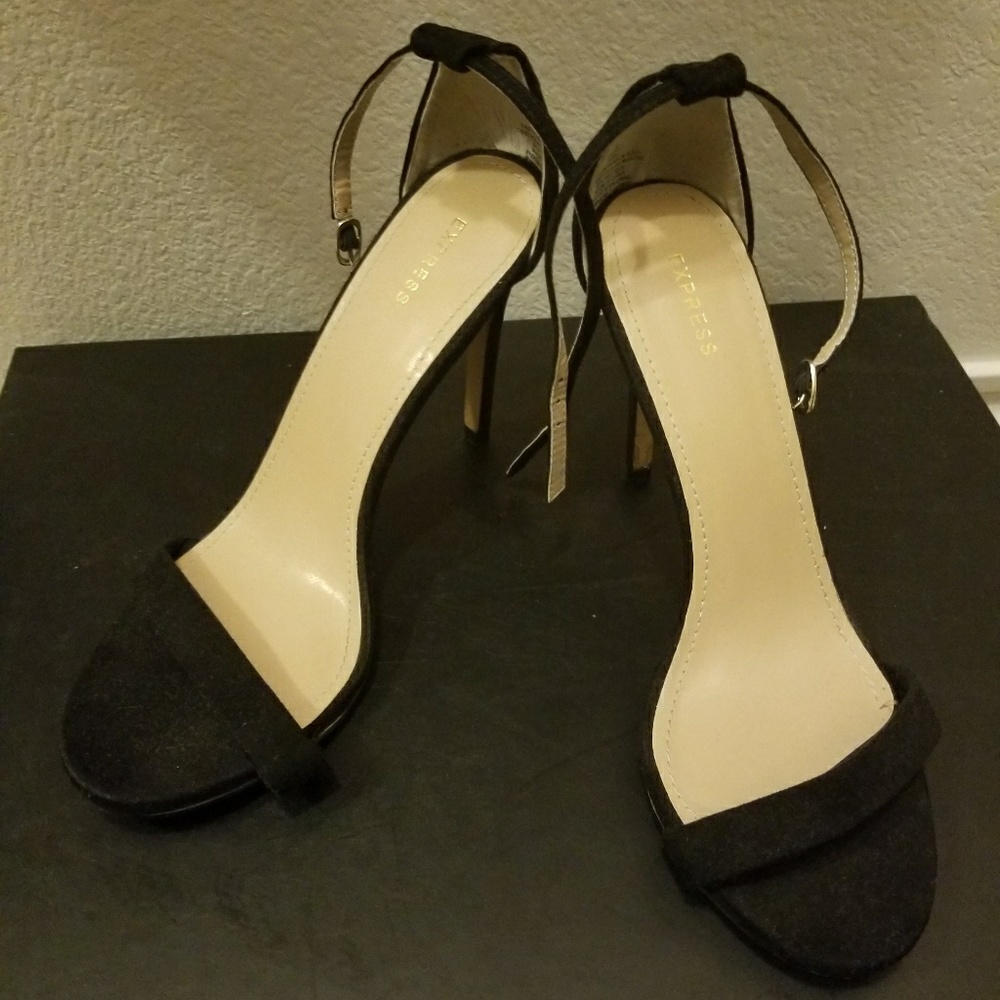 Express strappy heels